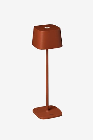 Konstsmide - Pöytävalaisin Capri USB, korkeus 36 cm - Oranssi - Ladattavat valaisimet - - Homeroom