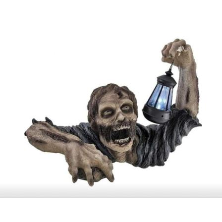 Halloween Ghost Festival Zombie Lantern, 19,5*10*14,5cm