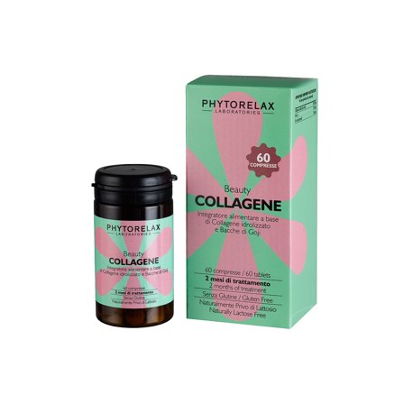 Phytorelax Integratori Alimentari Integratore Alimentare - COLLAGENE 60cps - Integratore Corpo e Detox