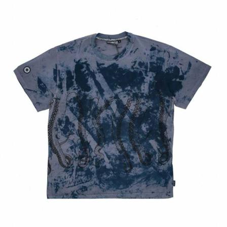 Octopus T-Shirts , Blauw , Heren , Maat: S