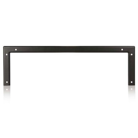 StarTech 2U Vertical Wall Mount Patch Panel Bracket - Steel Rack Mount Bracket w/Hardware for 19" Network, Server and Data Equipment (RK219WALLV)