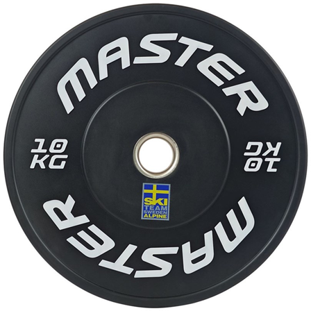 Master Fitness Bumpervekter Ski Svart