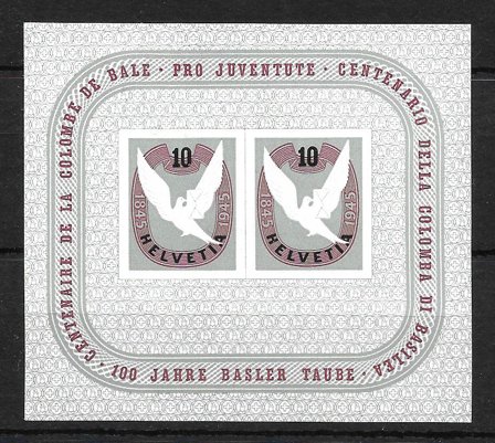 Schweiz 1945 - AFA 448 - Postfrisk