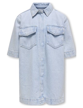 Kids Only | Kogsophie S/S Oversize Dnm Dress Azg | 152