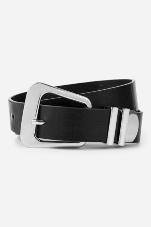 CAMILLA PIHL - Bennett Belt - Black Silver - 70