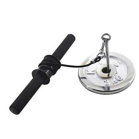 Håndledsrulle Underarms Træningsmaskine Vægt Styrke Bar Arme Muskeltræning