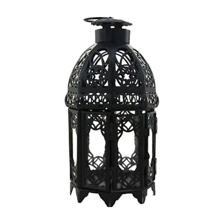 Koristeellinen kynttilälyhty riippuva koriste, marokkolainen lyhty kynttilänjalka, ontto kynttilänjalka patiopöydälle kodin sisustukseen