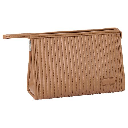 Sminkepung i PU-materiale i godteri-farger, praktisk toalettmappe for reiser, oppbevaringspose for kosmetikk