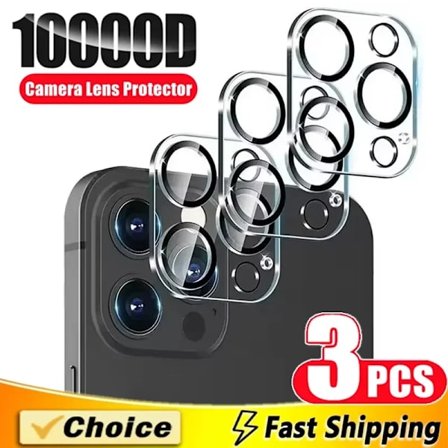 3 st Linsskyddsglas för iPhone 16 11 12 13 14 15 Pro Max Bakre Kameraskyddande Glasfilm för IPhone 13 Mini 15 16 Plus