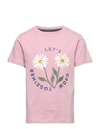 Tndaisy S_S Tee T-shirt Lyserød The New