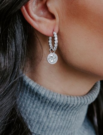 Marmara Sterling Silver Luxury Earrings - Silver - ONE SIZE