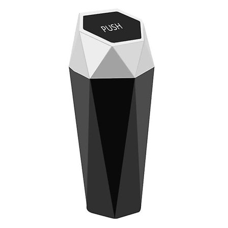 Bil Skraldespand Med Låg Bil Affaldsspand Lækagesikker Køretøj Affaldsspand Mini Affaldsspand Til Bil Hjem Kontor Køkken Soveværelse| |