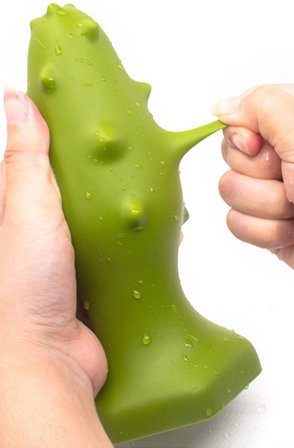 Kjøp Silicone Plug Monster Spike XL 18 cm - Grovere analplugg | God pris