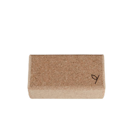 Yogiraj Yoga Block Cork, Standard Sporttillbehör Unisex Brun