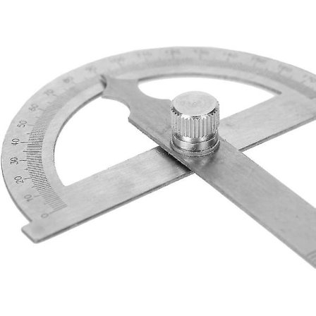 Vinkelmåler i rustfritt stål. 0-180 graders digital helningsmåler vinkel finner