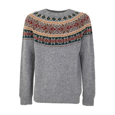 Howlin', Round-neck Knitwear Grijs, Heren, Maat:M