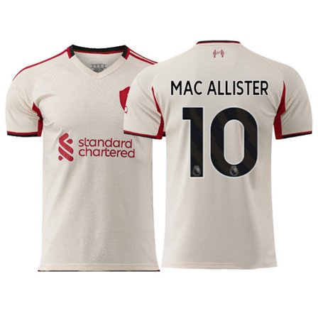 25-26 Liverpool F.C. Bortatröja NO.10 MAC ALLISTER Träningsfotbollströja S-2XL
