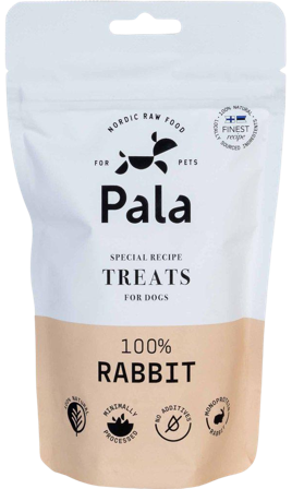 Pala Treats 100% Rabbit 100g