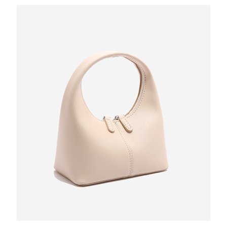 Enkel nisjeveske for kvinner, ny high-end materialhåndveske, fransk armhuleveske, frisk, moteriktig og allsidig halvmåneveske