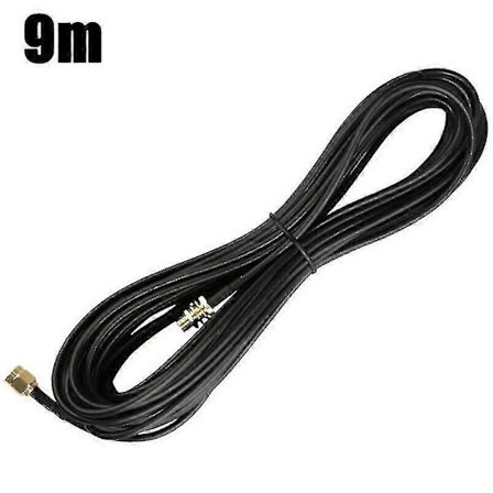(9m) 3/9m Wifi Link Antenne Forlengelseskabel Rp Sma Hann Til Hunn Kontakt Adapter