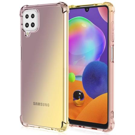 Samsung Galaxy A22 4g - Stötdämpande Stilrent Silikonskal Genomskinlig