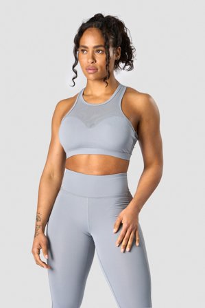 ICANIWILL - Revive Mesh Sports Bra Dusty Blue - Sport-BH - Dam - Träningskläder från ICIW