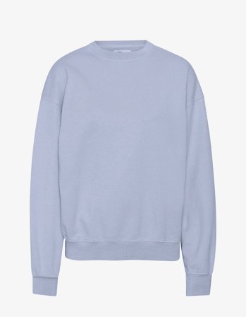 Organic Oversized Crew - Powder Blue - 2XL