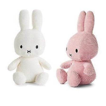 Miffy Fløjlsdyr - 25/35cm (25CM Pink)