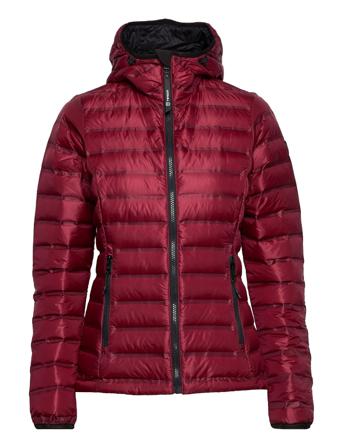 Icelyn Down Jkt W Red Tenson