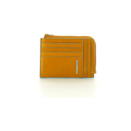 Piquadro Wallets & Cardholders Gul, Dame Punge og Kortholder, Størrelse: ONE Size