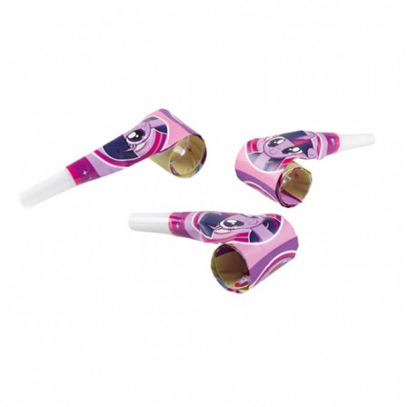 Ormblåsor My Little Pony 8-pack - My little Pony Kalas Dekoration - Kalaslagret.se