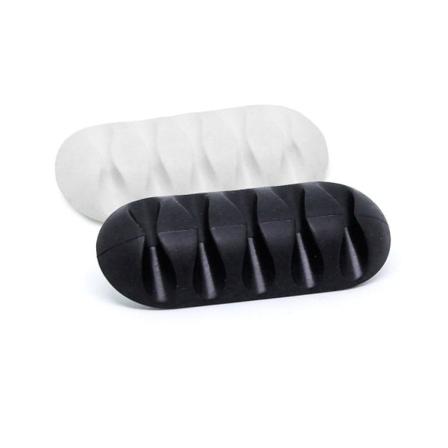 Sladdhållare / kabelorganiserare 2-pack multifärg