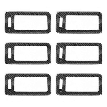 6 stk. Deksel for bakre ventilasjonsåpning Passer for HYUNDAI GRAND STAREX H1 2019