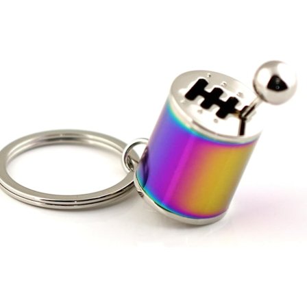 Kreativ bildelmodell girkasse nøkkelring sekstrinns manuell girspak nøkkelring nøkkelkjede