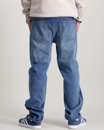 Zeke Essential Loose Fit Jeans Blå Jeans Gutt - Kids Brand Store