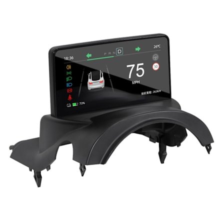 For Bil 3/Y HUD-Head Up Display Digital GPS Speedometer Fartsovertredelse Alarm Meter