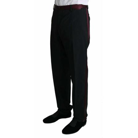 Dolce & Gabbana Double Breasted Suits Sort, Herre Jakkesæt