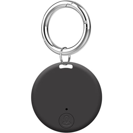 Mini GPS-paikannin iOS/Androidille 2023 Uusin, 1 kpl - Musta