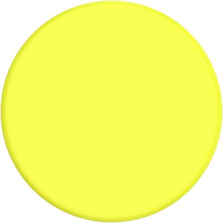 Popsockets Avtagbart Grip Med Ställfunktion Neon Jolt Yellow