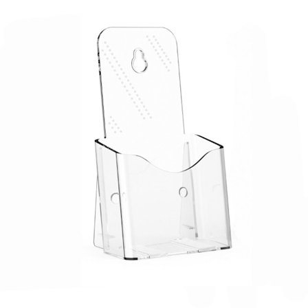Akryl Brosjyre Holder Bred Pamflett Holder Flyer Display Stand