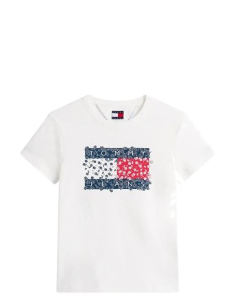Tommy Jeans | Tjw Reg Floral Flag Tee | XL