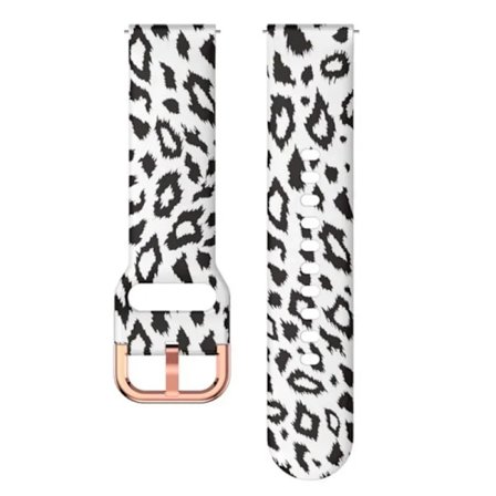 18mm Tryckt Silikonarmband för Huawei Watch Gt4 41mm 18mm Armband För Garmin Vivoactive 4S/Venu 2s Huawei Watch Gt5 41mm armband