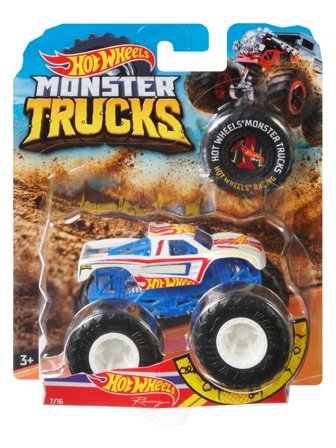 Hot Wheels The Monster Trucks 1:64 scale die-cast trucks are the baddest trucks ever built for competition and ultimate dominance! They square off in 