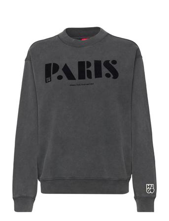 Demorola_2 Svetari Collegepaita Harmaa HUGO