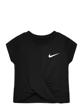 Nike Nt-Dri-Fit S/S Top - Black - 116/122CM