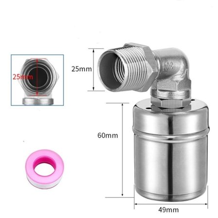 Automatisk vandstandsregulator svømmerventil E E