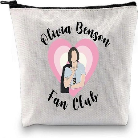 Law TV-serie Inspireret Gave Olivia Benson Fan Club Makeup Taske Olivia Benson Kosmetik Taske Krimi Elskere Gave 90'er Fan Gave (Olivia Benson)_jar