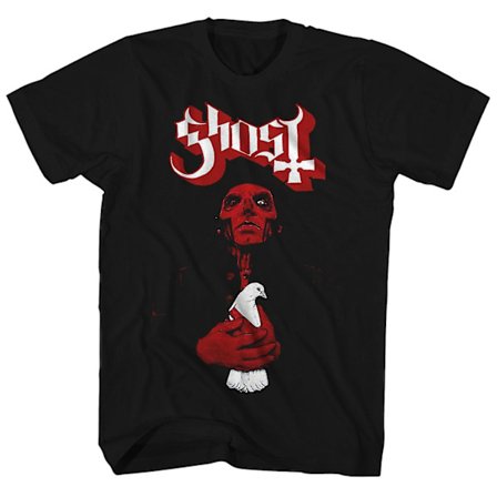 Ghost T-shirt Röd Kardinal Dove Ghost T-shirt