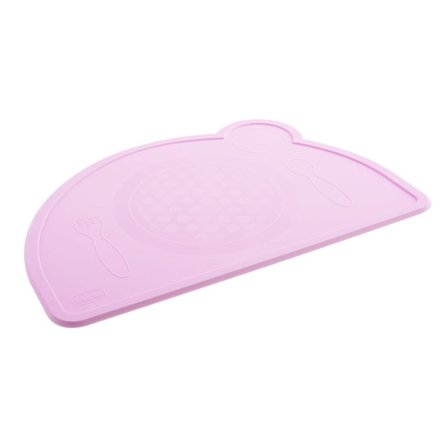 Chicco Tovaglietta Silicone Rosa 1 Pezzo