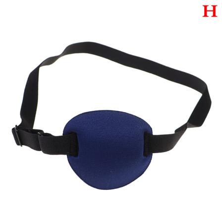 3D Child Single Eye Cover Bærbar myk øyelapp Amblyopia Tra H